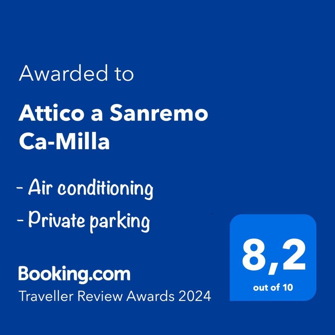 Ferienwohnung Ca-Milla Con Parcheggio Privato Sanremo Exterior foto